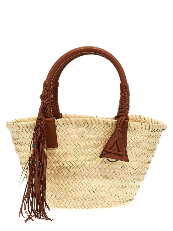 Alanui Brown Marabou Handbag