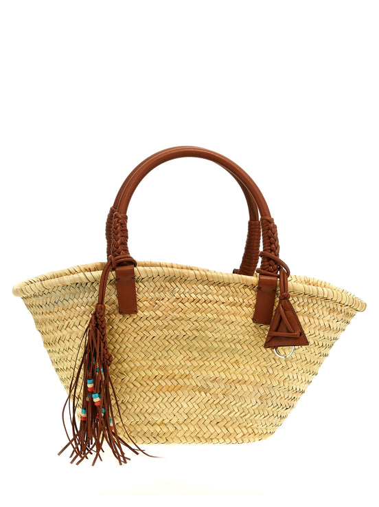 Alanui Brown Marabou Handbag