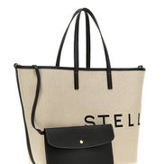 Stella McCartney Beige Cotton Tote Bag