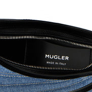 Τσάντα Ώμου από Πολύχρωμο Δέρμα Μόσχου Mugler