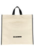 Jil Sander Bicolor Jute Tote Bag
