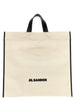 Jil Sander Bicolor Jute Tote Bag