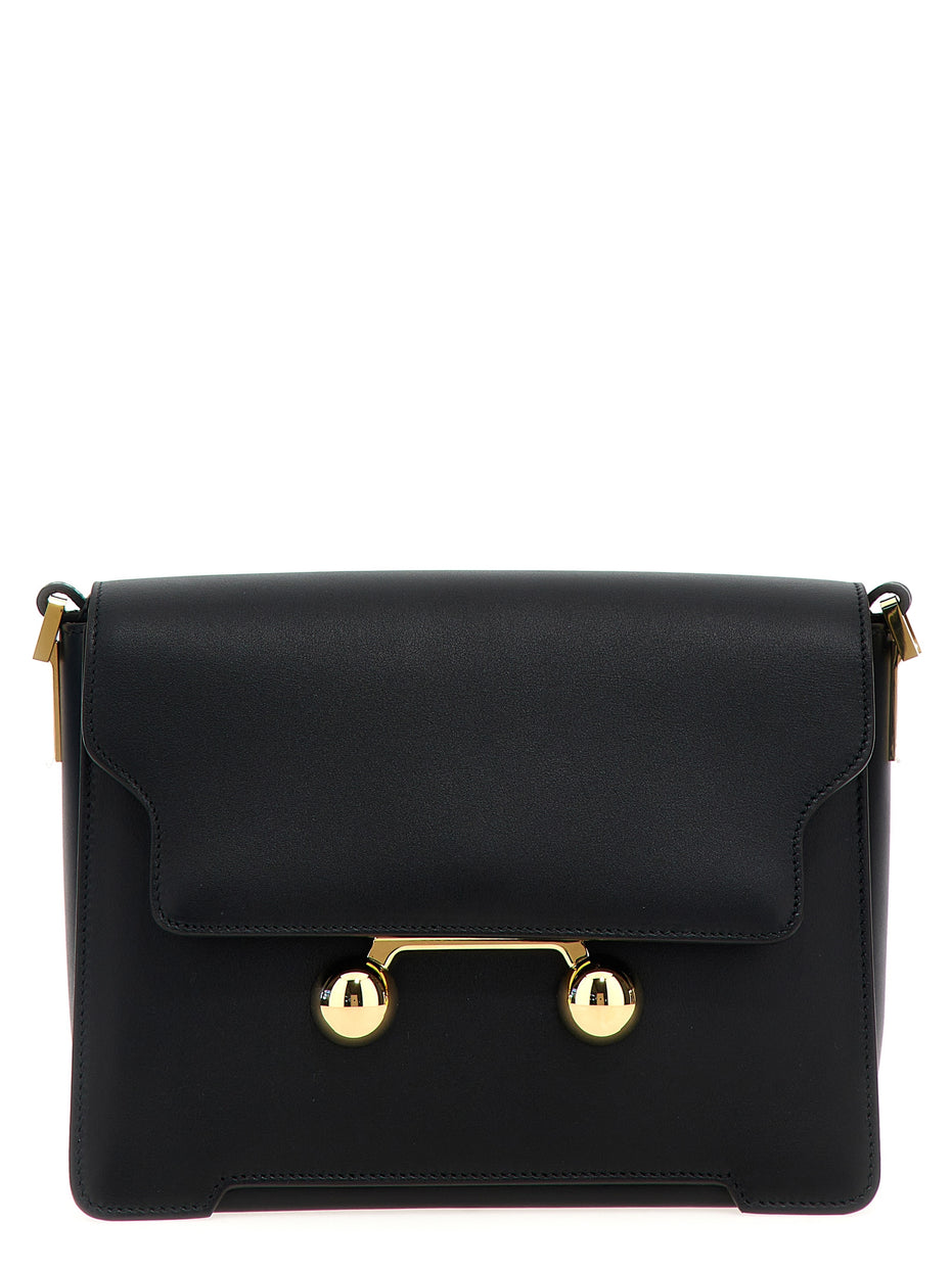 Marni Black Calfskin Shoulder Bag