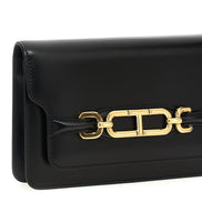 Τσάντα Crossbody από Μαύρο Δέρμα Tom Ford