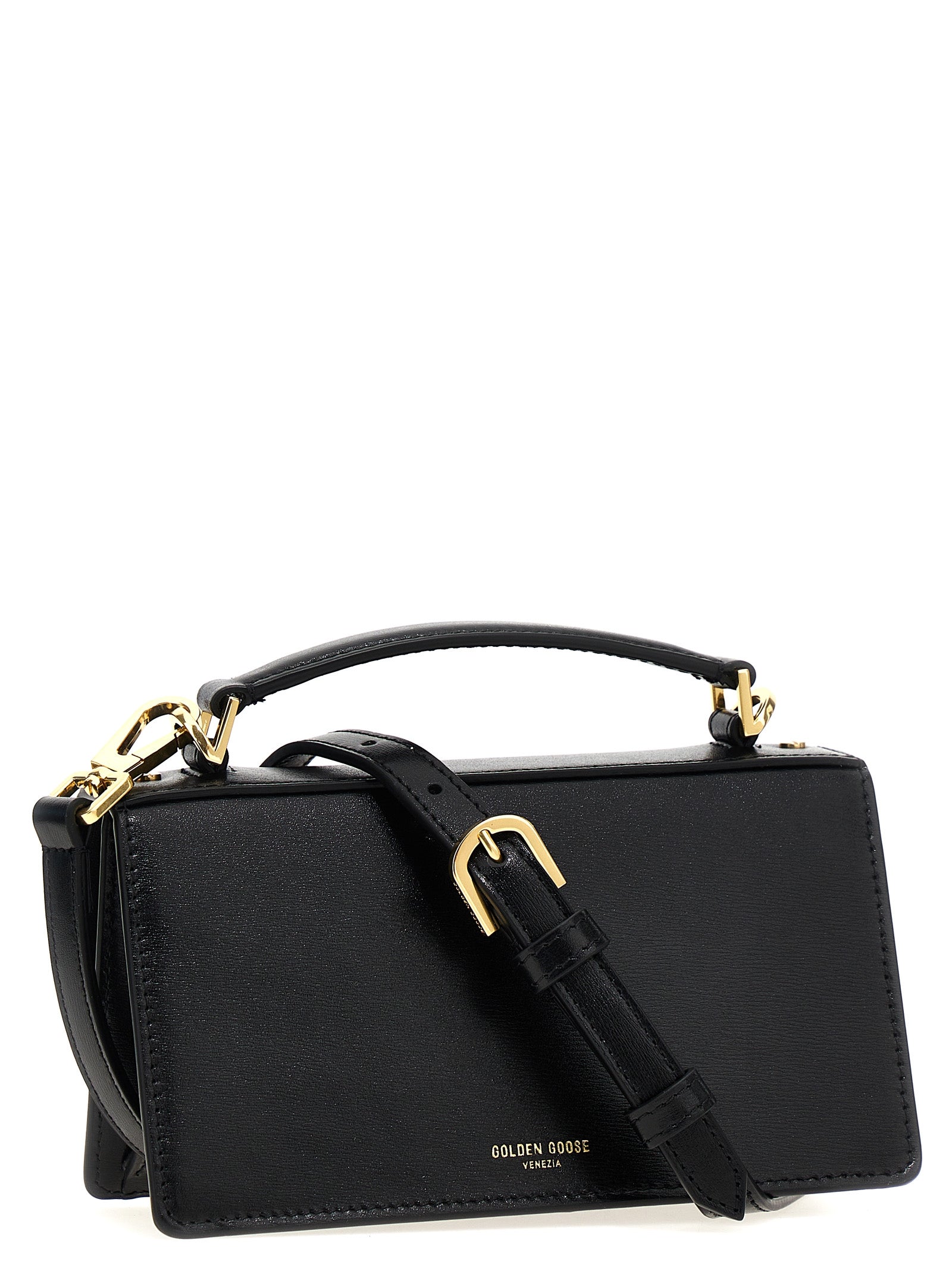 Golden Goose Black Cowhide Handbag