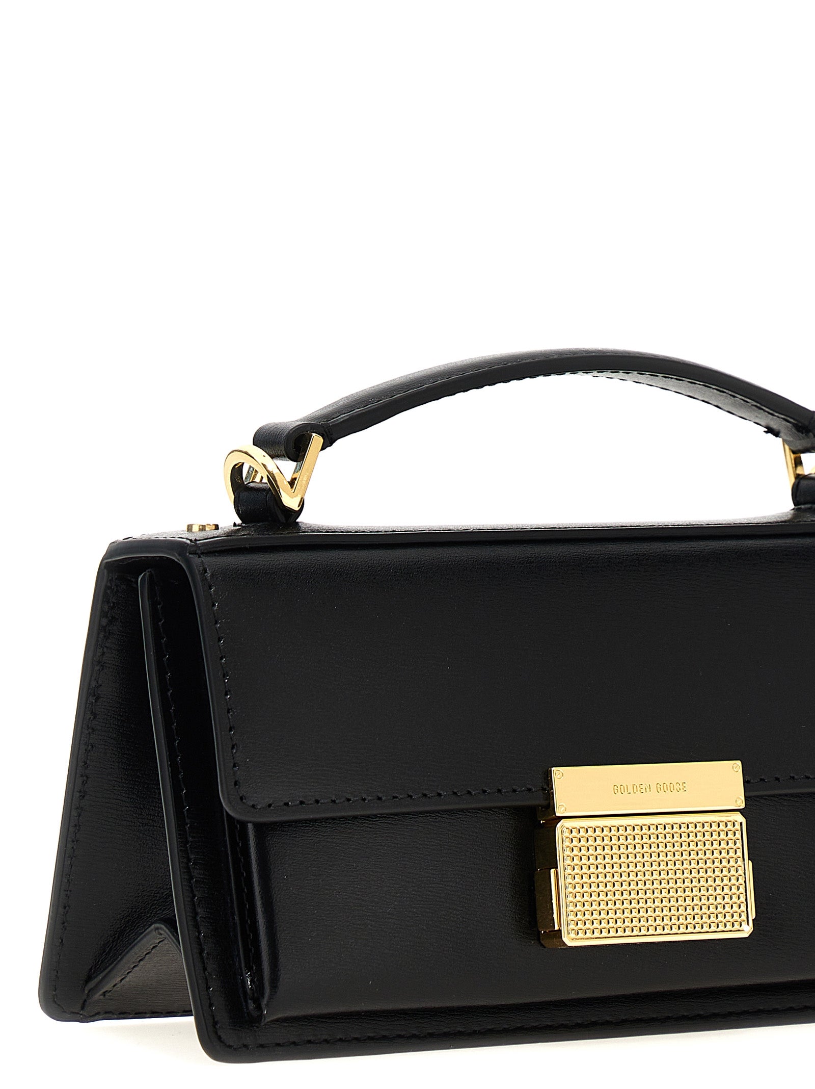Golden Goose Black Cowhide Handbag
