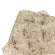 The Attico Gray Leather Clutch Bag