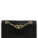 Valentino Garavani Black Lamb Leather Shoulder Bag