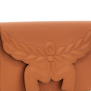 Τσάντα Crossbody από Καφέ Δέρμα Μόσχου MCM