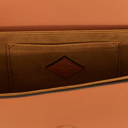 Τσάντα Crossbody από Καφέ Δέρμα Μόσχου MCM