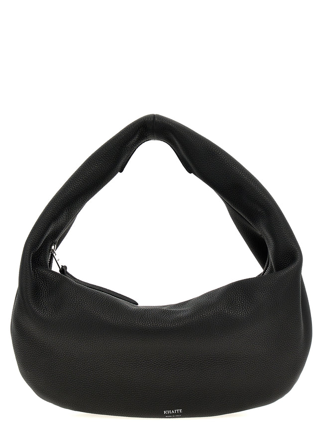 Khaite Black Calfskin Shoulder Bag