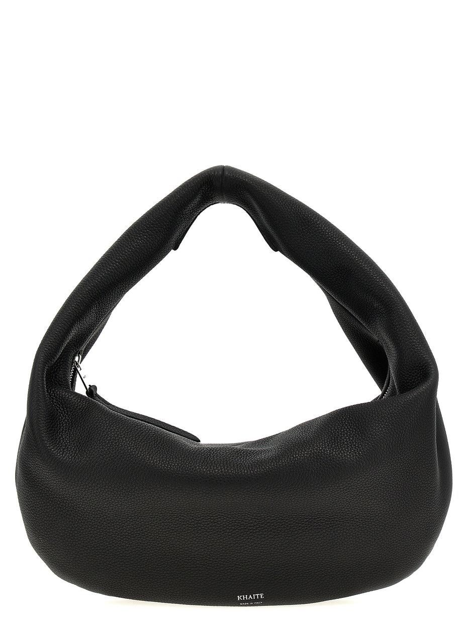 Khaite Black Calfskin Shoulder Bag