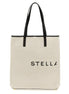 Stella McCartney Beige Cotton Tote Bag