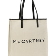 Stella McCartney Beige Cotton Tote Bag