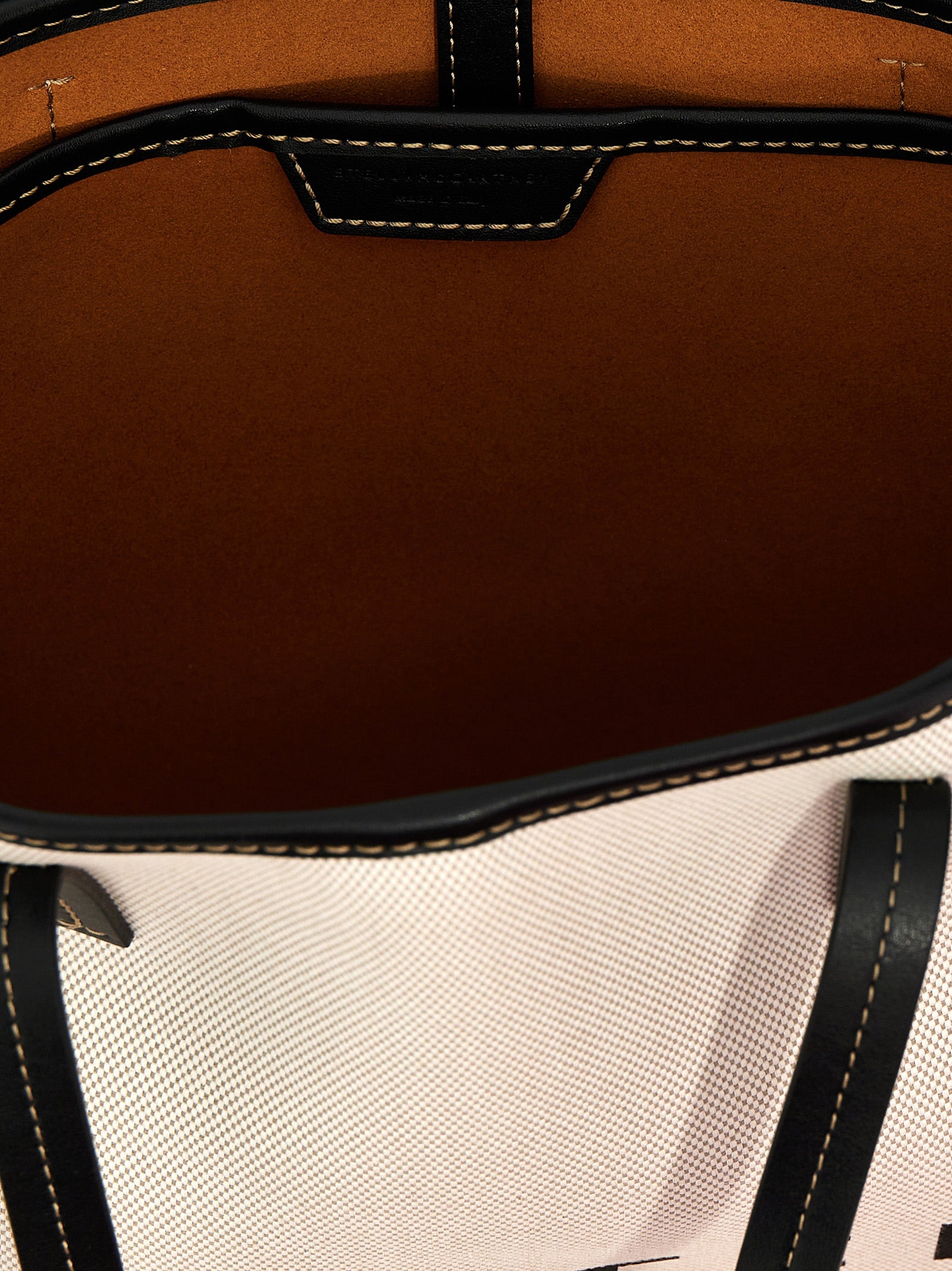 Stella McCartney Beige Cotton Tote Bag