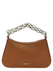 Alexander McQueen Brown Lamb Leather Handbag