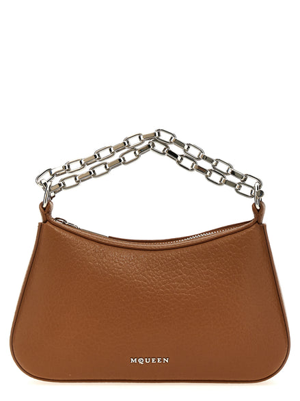 Alexander McQueen Brown Lamb Leather Handbag