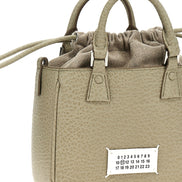 Maison Margiela Gray Calfskin Handbag