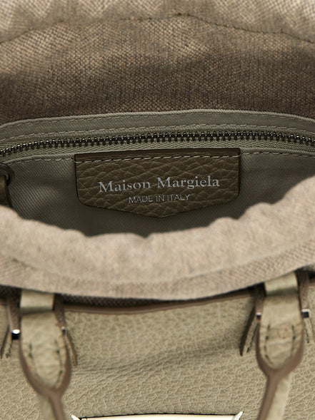 Maison Margiela Gray Calfskin Handbag