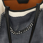 Stella McCartney Multicolor Cotton Tote Bag