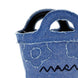 Marni Blue Cotton Handbag