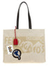 Ferragamo Beige Fabric Tote Bag