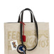 Ferragamo Beige Fabric Tote Bag
