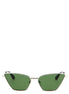 Alexander McQueen Multicolor Acetate Sunglasses