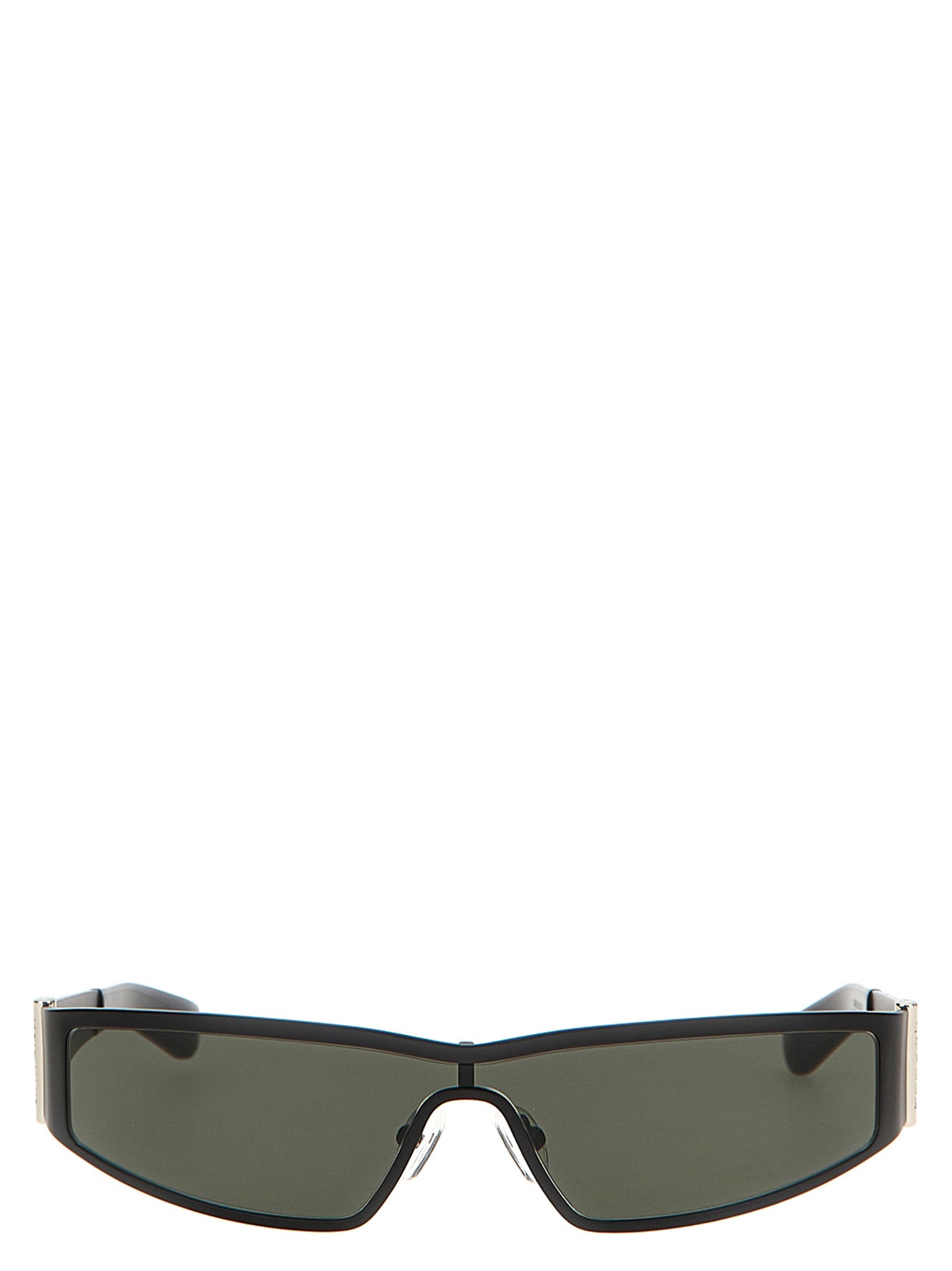 Alexander McQueen Black Acetate Sunglasses