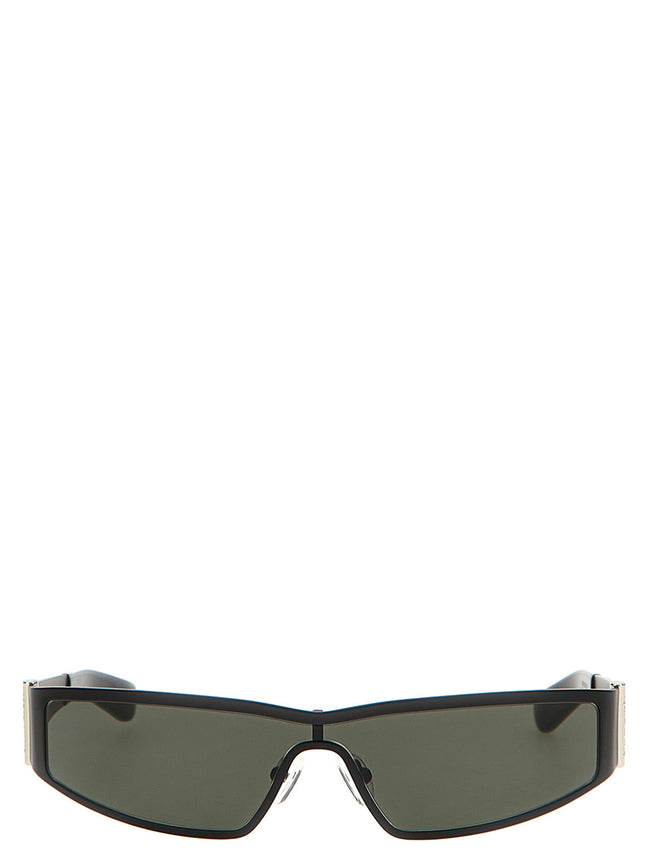 Alexander McQueen Black Acetate Sunglasses