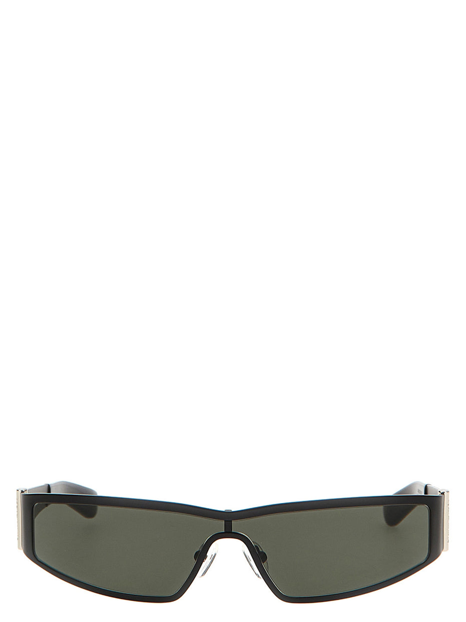 Alexander McQueen Black Acetate Sunglasses