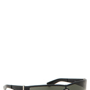 Alexander McQueen Black Acetate Sunglasses