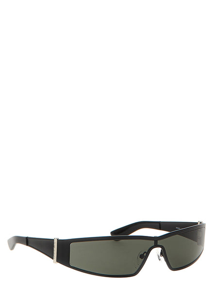 Alexander McQueen Black Acetate Sunglasses