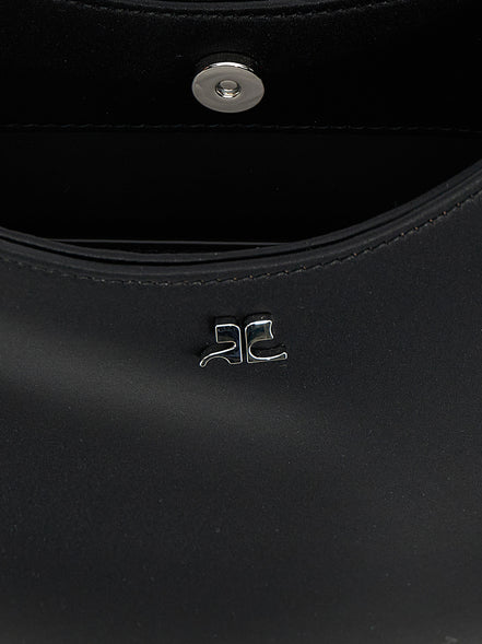 Courrèges Black Polyester Handbag