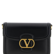 Valentino Garavani Black Calfskin Crossbody Bag