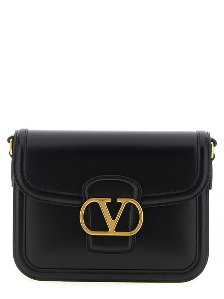 Valentino Garavani Black Calfskin Crossbody Bag