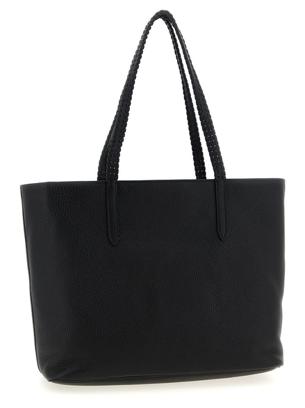 Valentino Garavani Black Calfskin Tote Bag
