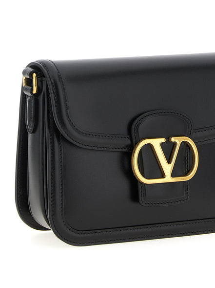 Valentino Garavani Black Calfskin Crossbody Bag