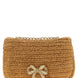 Self-Portrait Beige Raffia Shoulder Bag