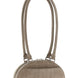 Self-Portrait Gray Lamb Leather Shoulder Bag