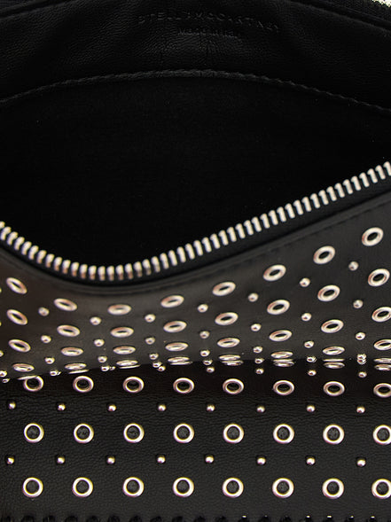 Stella McCartney Black Polyester Shoulder Bag