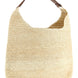 Maison Michel Brown Raffia Shoulder Bag