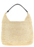 Maison Michel Beige Raffia Shoulder Bag