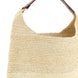 Maison Michel Brown Raffia Shoulder Bag
