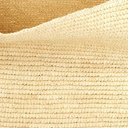 Maison Michel Brown Raffia Shoulder Bag