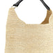 Maison Michel Beige Raffia Shoulder Bag