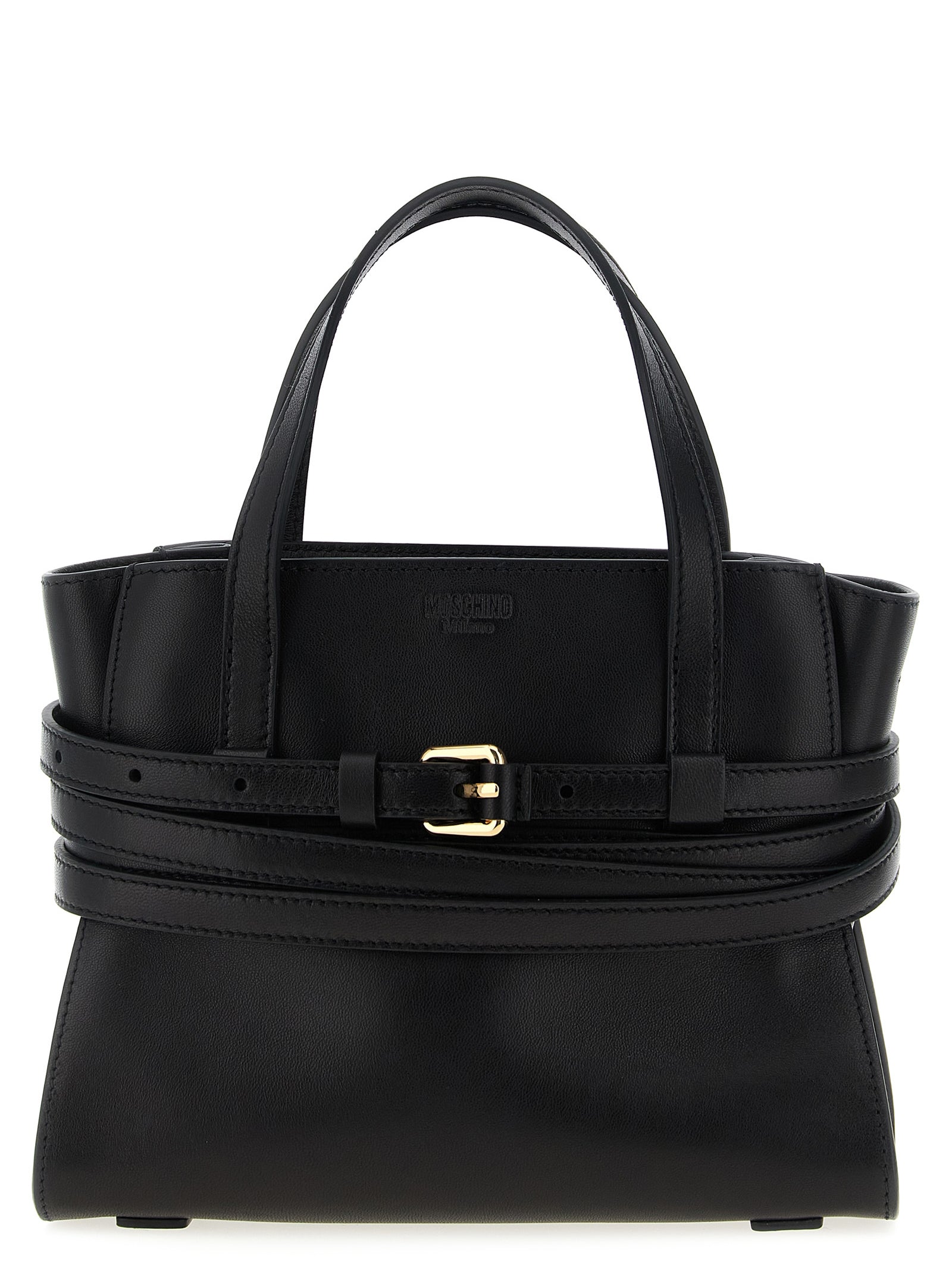 Moschino Black Polyester Handbag