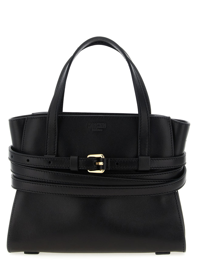 Moschino Black Polyester Handbag