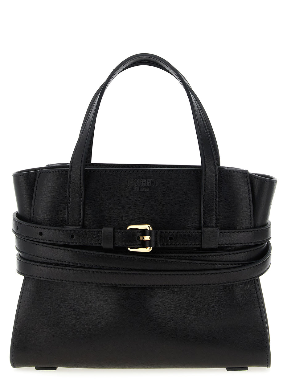 Moschino Black Polyester Handbag