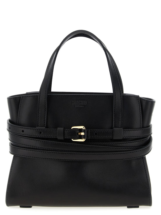 Moschino Black Polyester Handbag